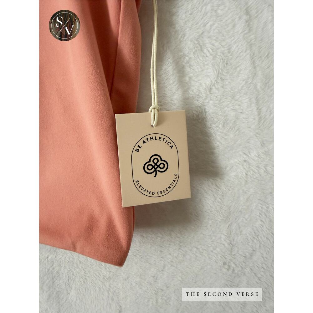 Be Athletica Activewear Halter Top Coral Size Small - Picture 4 of 7